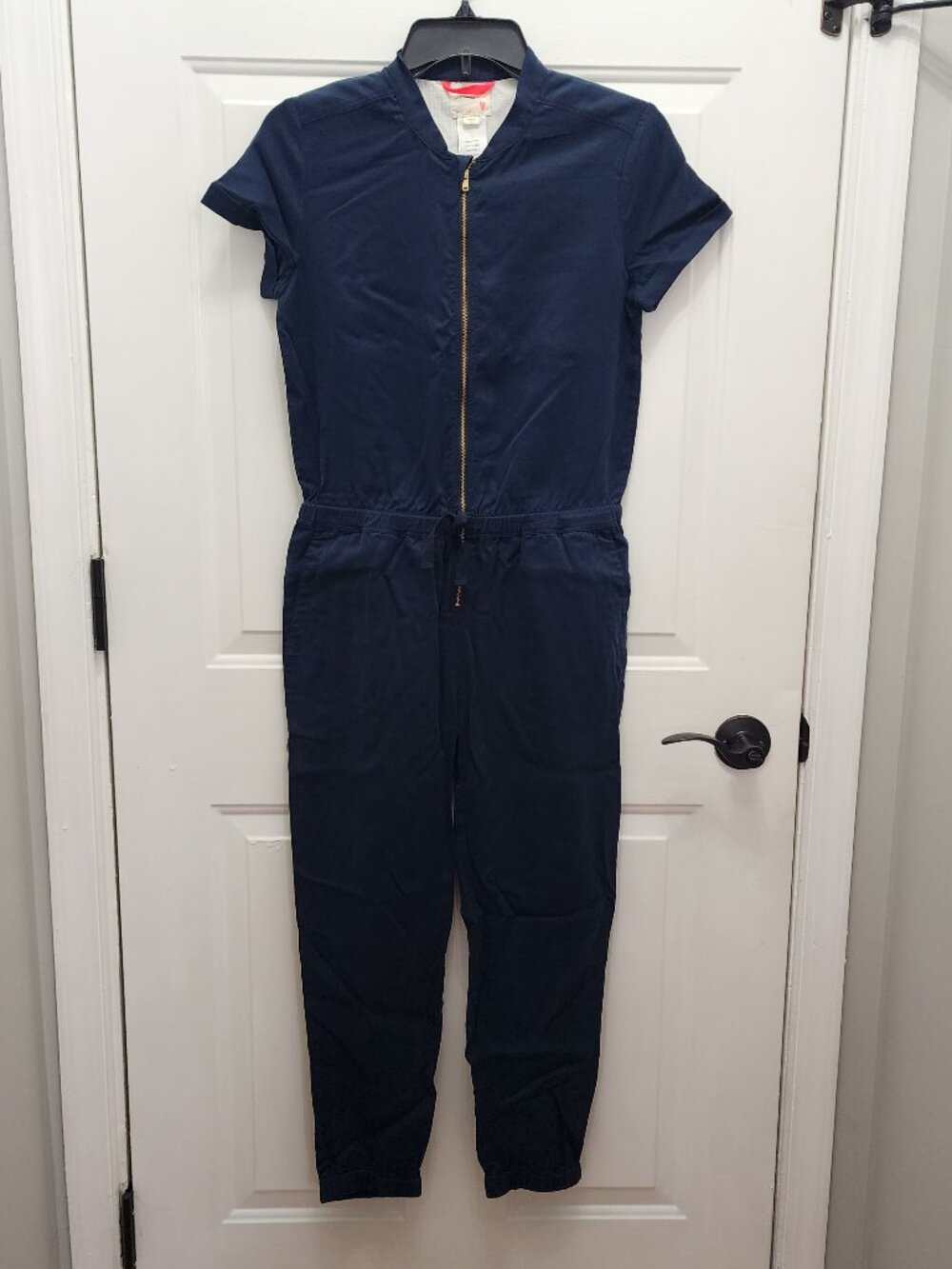 NWT Crewcuts Girls In Flight Cargo Jumpsuit Size 12